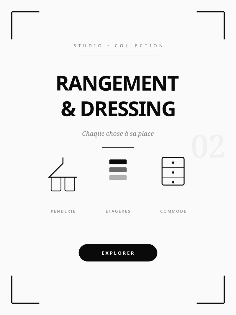Rangement & dressing