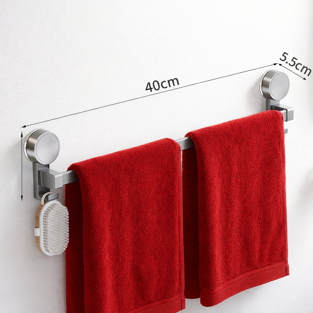 Support porte-serviette de salle de bain