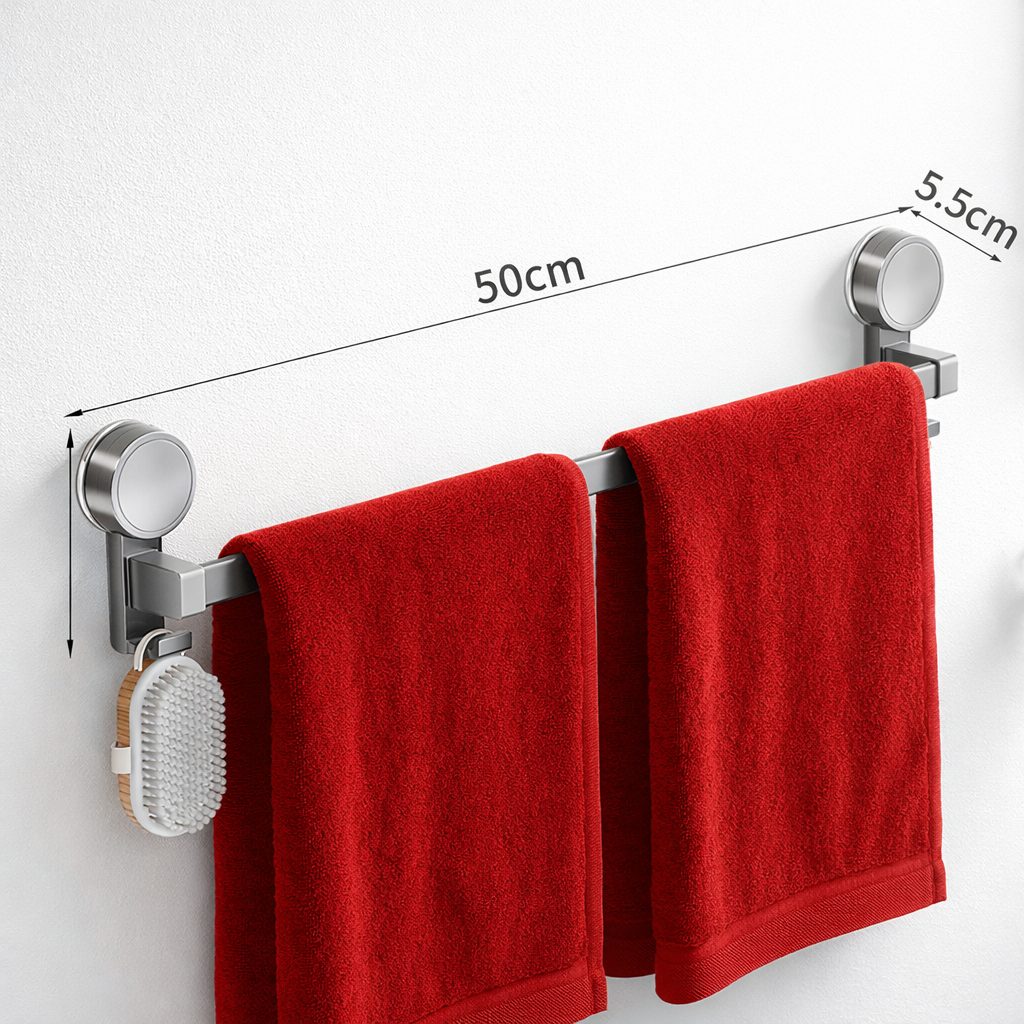 Support porte-serviette de salle de bain